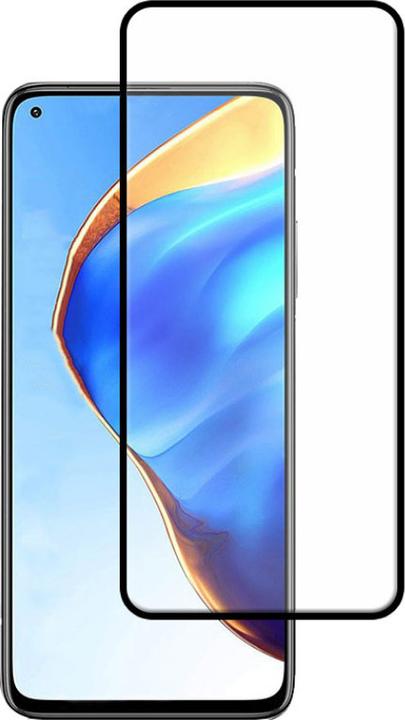 Actual product image PhoneLook 3D Tempered Glass Full Screen Display Protection Glass with Black Frame (1 Piece, Mi 10T Pro)