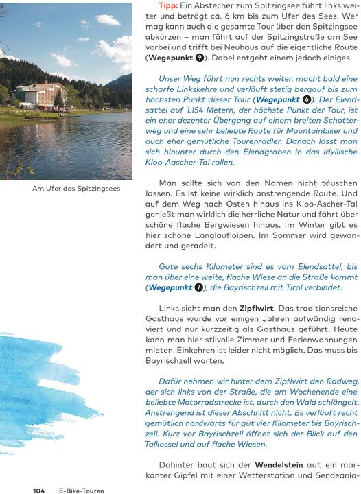 Nährwerte und Zutaten Die 28 schönsten E-Bike Touren in Oberbayern (Deutsch, BVA BikeMedia GmbH, 2023)