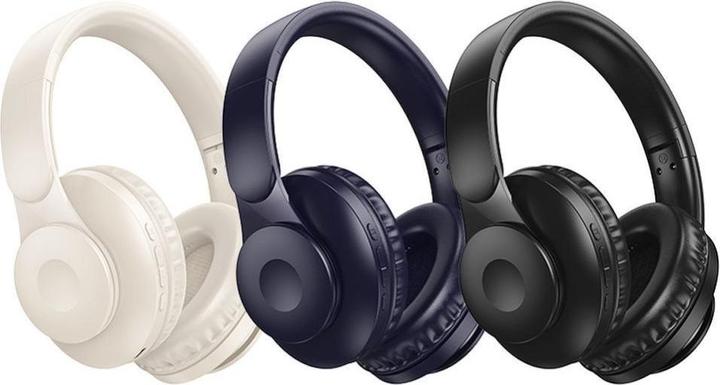 Image du produit Hoco Casque sans fil casque sans fil milky whitooth W45 milky white (46 h, Sans fil)