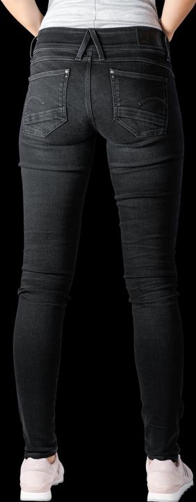 Actual product image G-Star Lynn Mid Skinny Elto Nero Superstretch dusty grey (W26/L32)