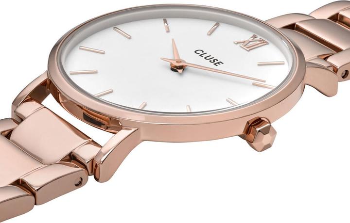 Actual product image Cluse Minuit Three Link Rosé (Analogue wristwatch, 33 mm)