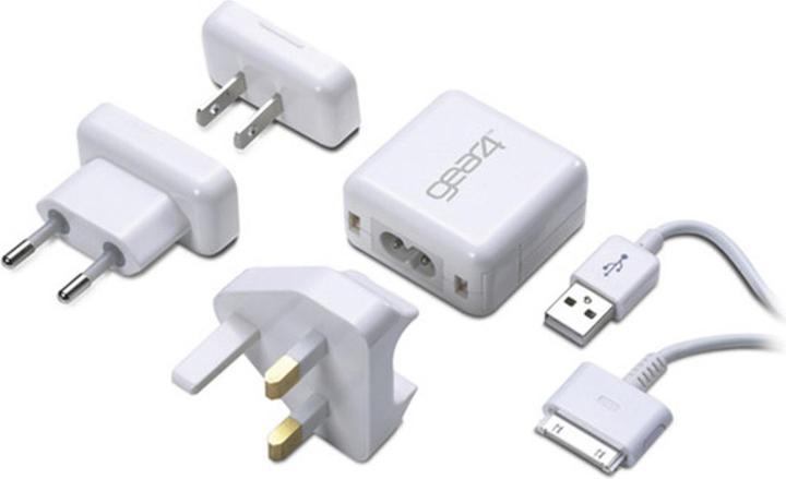 Actual product image gear4 World Tour USB Power Adapter for all iPods & iPhones (5 W)
