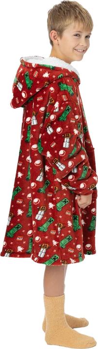 Produktbild Minecraft ChildrensKids Oversized Christmas Hoodie Blanket (One Size)