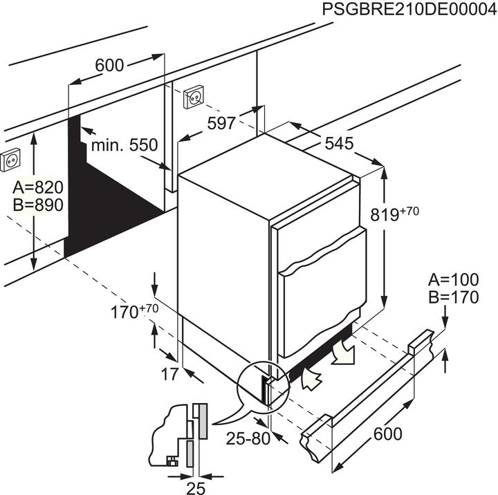 Image du produit Electrolux UK1205SR (187 l)