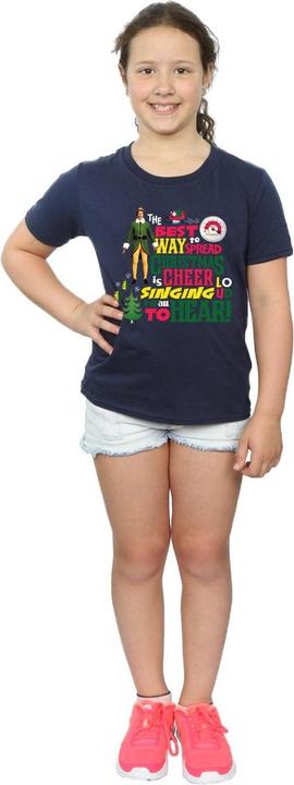 Immagine prodotto Elf Christmas Cheer Maglietta Ragazze (116)