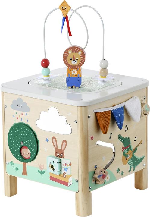 Image du produit Vertbaudet Cubes d'activités pour bébés en bois FSC