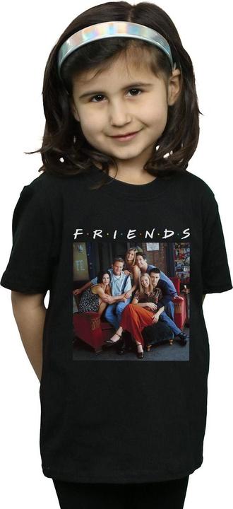 Immagine prodotto Friends Group Photo Couch Maglietta Ragazze (152, 158)