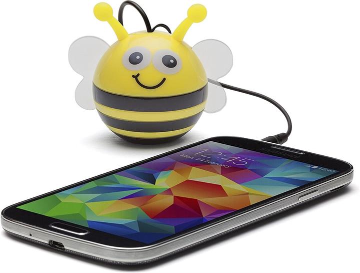 Actual product image KitSound Mini Buddy Speaker Bee
