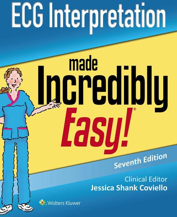 Immagine prodotto ECG Interpretation Made Incredibly Easy (Inglese, Jessica Shank Coviello, 2020)