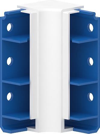 Elitec 4D 20x80-IE, Inneneck für E-Sockelleiste