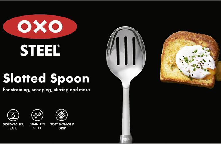 Produktbild OXO Steel Schlitzlöffel