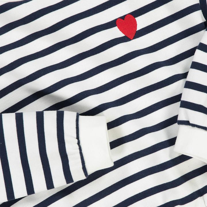 Immagine prodotto La Redoute Collections Felpa a righe con scollo rotondo (152)