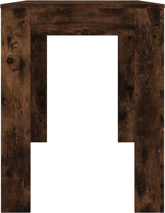 Actual product image VidaXL Esstisch Räuchereiche 120x60x76 cm Holzwerkstoff,Farbe (120 x 60 x 76 cm)