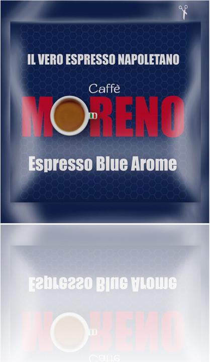 Actual product image Caffè Moreno Blue Arome (150 x Port.)