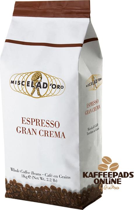 Produktbild Miscela d'Oro Miscela Doro Kaffeebohnen Gran Crema (1 KG) (1000 g, Mittlere Röstung)