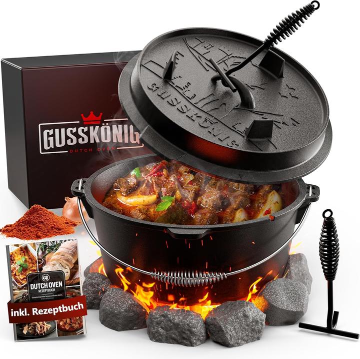 Actual product image Gusskönig Dutch Oven Set