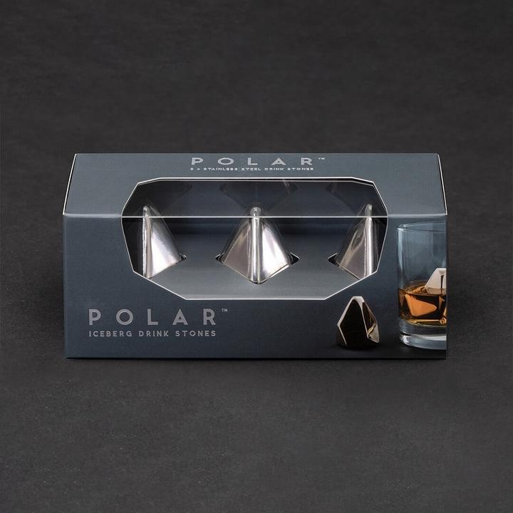 Actual product image Luckies Polar Stones (Whisky stones)