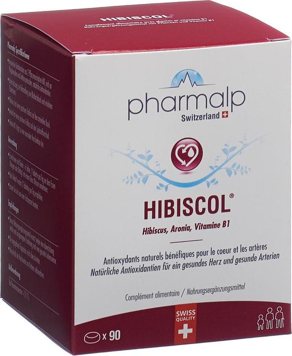Actual product image Pharmalp Hibiscol (90 Piece, Pills, 127 g)