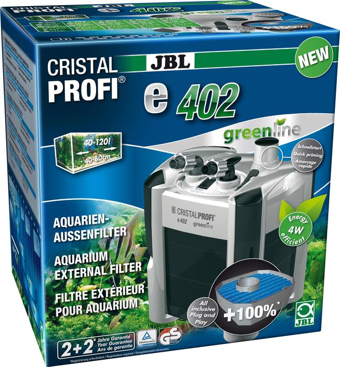 Immagine prodotto JBL Aquaristik und Terraristik Cristalprofi (120 l, Filtri esterni, Acqua salata)