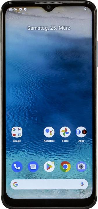 Actual product image Nokia G22 (64 GB, Lagoon Blue, 6.50", Dual SIM, 50 Mpx, 4G)