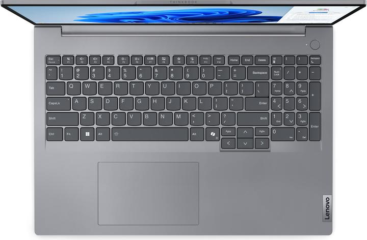 Actual product image Lenovo ThinkBook 16 Gen 7 (16", AMD Ryzen 7 7735HS, 32 GB, 1000 GB, DE)