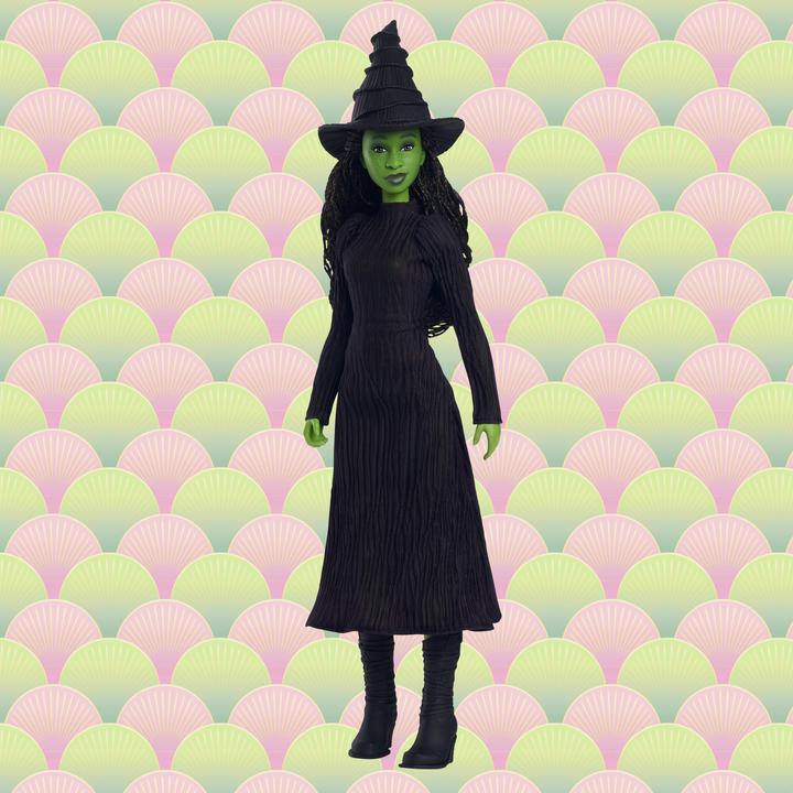 Actual product image Wicked Singende Elphaba-Modepuppe