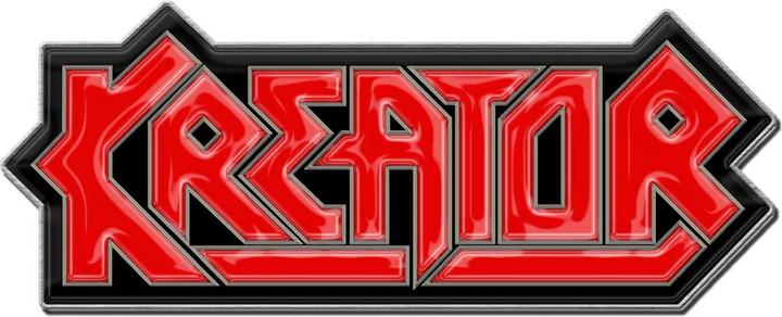 Actual product image Kreator Enamel Infill Logo Badge