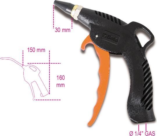 Produktbild BETA Blasenpistole mit einer Gummidüse 1949BC