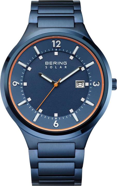 Bering 14442-797 Slim Solar Herrenuhr 42mm 5ATM (Analoguhr)