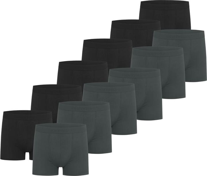 Normani 12 Herren Bambus-Boxershorts