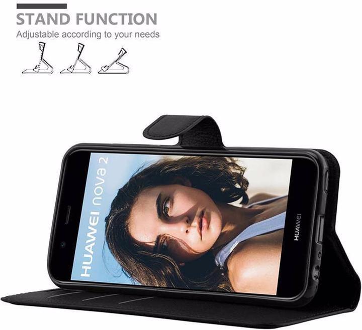 Actual product image Cadorabo Book with stand function cover (Nova 2)