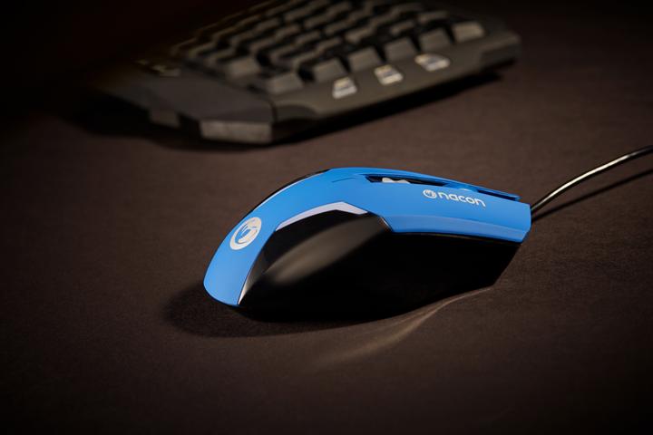 Produktbild Nacon Gaming GM-105 Maus Linkshändig USB Typ-A Optisch 2400 DPI (Kabelgebunden)