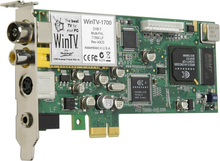 Hauppauge WinTV-HVR-1700 MC-Kit (PCI-E x1, analoges Fernsehsignal, DVB-T)