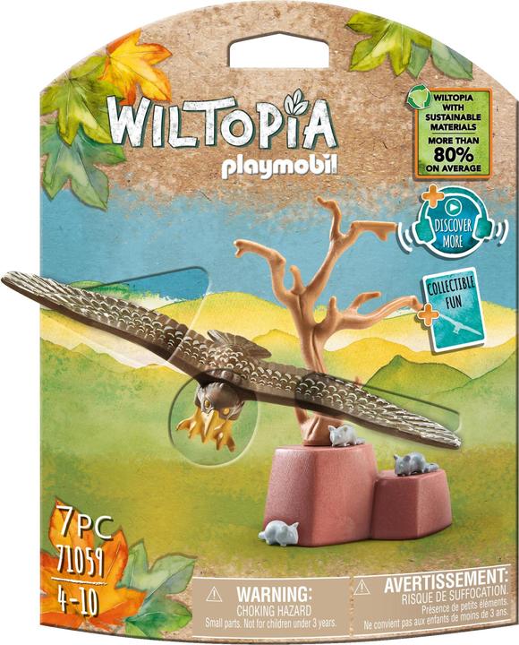 Actual product image Playmobil Eagle (71059, Playmobil Wiltopia)