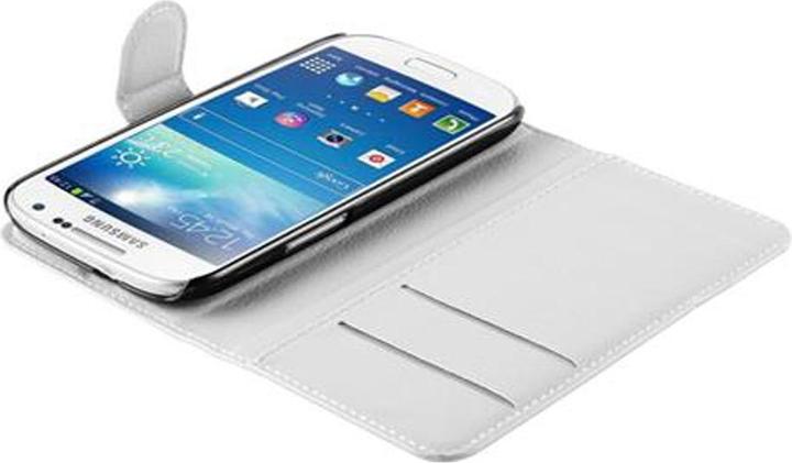 Actual product image Cadorabo Book with stand function cover (Samsung Galaxy S4 mini)