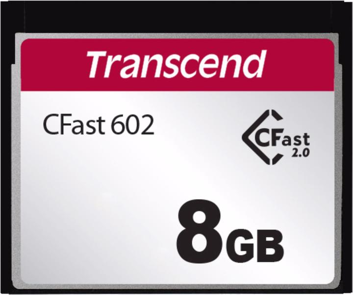 Actual product image Transcend 8GB CFAST CARD SATA3 MLC WD-15 (8 GB, CFast 2.0)