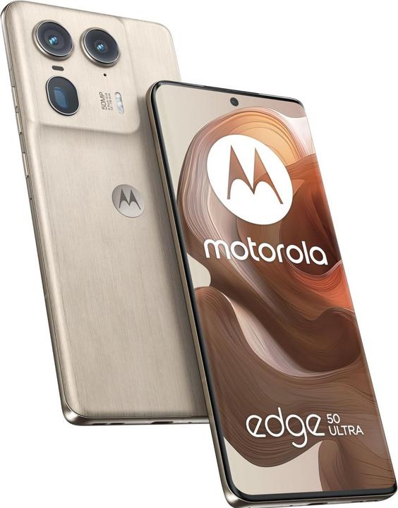 Actual product image Motorola Edge 50 Ultra (1000 GB, Nordic Wood, 6.70", SIM + eSIM, 64 Mpx, 5G)
