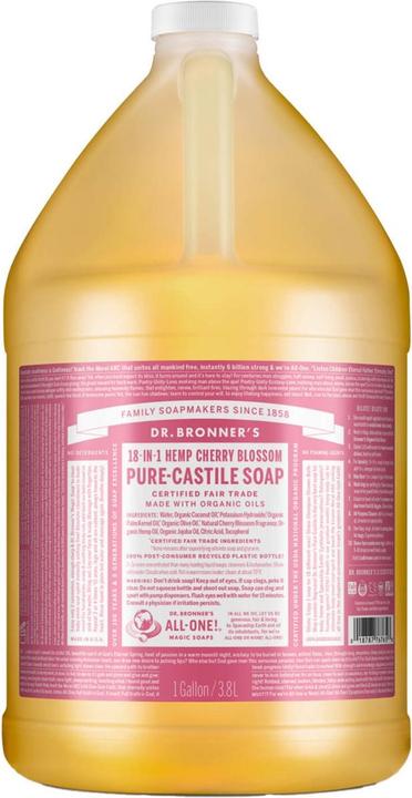 Produktbild Dr. Bronner's 18-IN-1 Naturseife Cherry Blossom 3800ml. (Flüssigseife, 3800 ml)