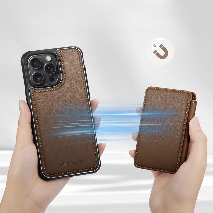Produktbild Cover-Discount iPhone 16 Pro - 2-in-1 Backcover mit Kreditkarten-Etui (Apple iPhone 16 Pro)