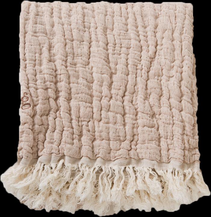 Image du produit Garbo & Friends Mellow Couverture en lin Tawny (110 x 110 cm)