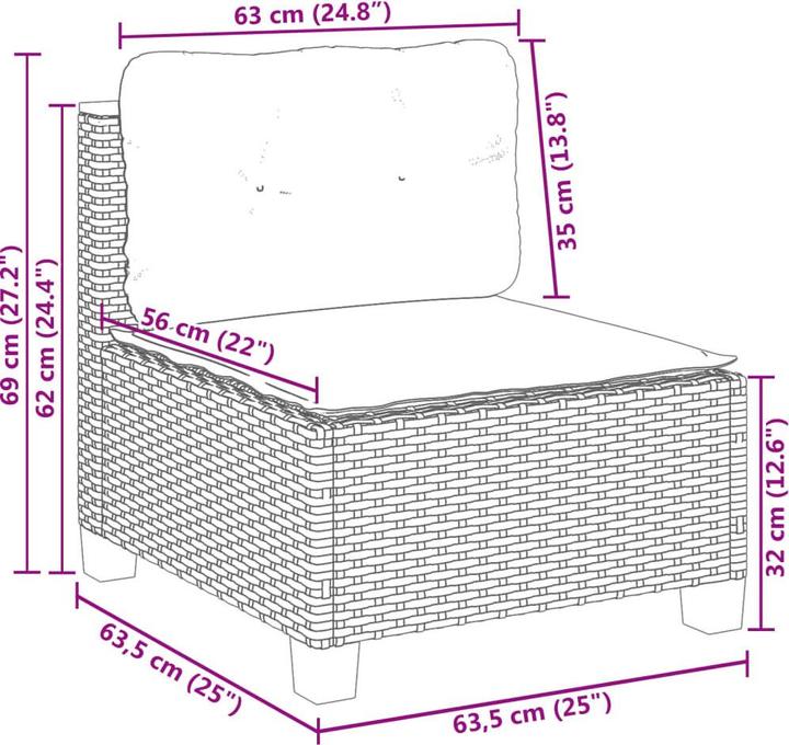 Actual product image VidaXL Ebina