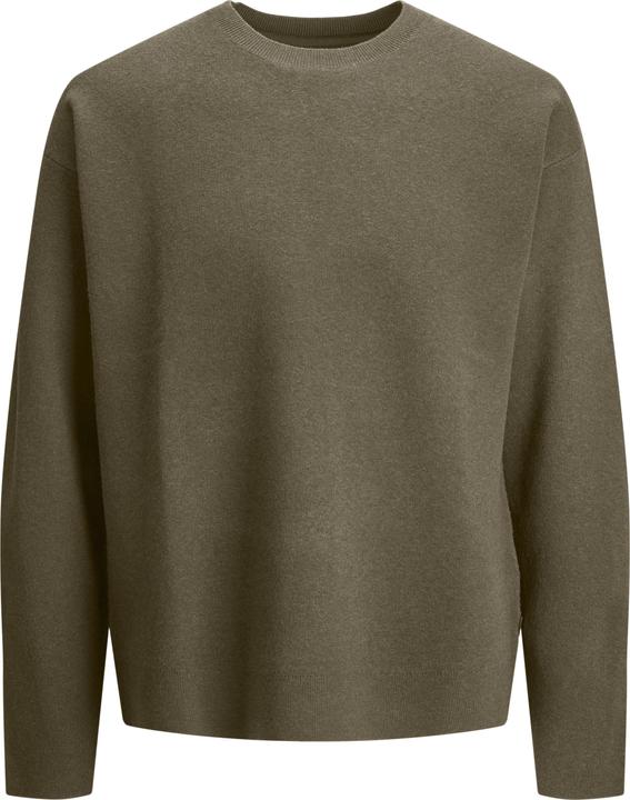 Produktbild Jack & Jones Einfarbig Strickpullover mit Rundhals Strickpullover mit Rundhals (XL)