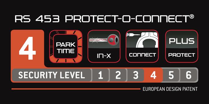 Image du produit Trelock RS 453 Protect-O-Connect verrouillage de cadre NAZ ZR 20