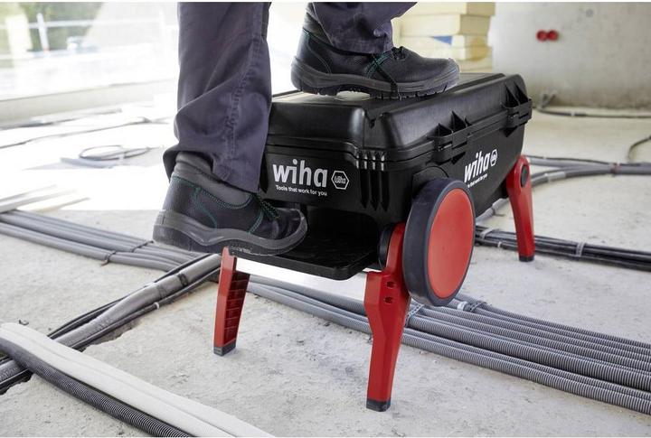Produktbild Wiha Werkzeugkoffer Set XXL III electric I 104-tlg. I Elektriker Werkzeugkoffer I Werkzeugkasten (106 Teile)