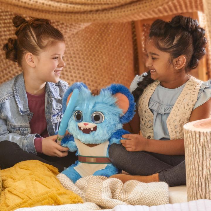 Produktbild Hasbro Die Abenteuer der jungen Jedi, Fuzzy Force Nubs, Star Wars Plüschfigur, Star Wars Spielzeu (41.91 cm)