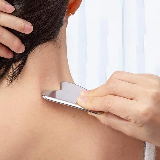 Image du produit Beldura Acier inoxydable Gua Sha