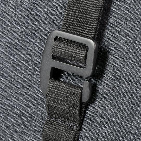 Immagine prodotto KlickFix Klick-fix Rackpack City bag grigio con chiusura a rotolo, incl. adattatore RT 25x25x21cm, fino a (8 l, Borsa portapacchi)