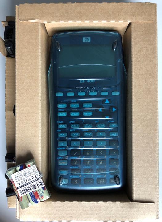 Actual product image HP 40G Graphic calculator German (Batteries)