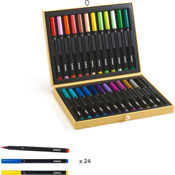 Image du produit Djeco Première boîte de crayons-pinceaux