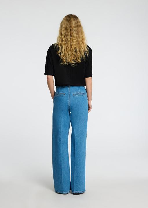 Actual product image Selected Femme Linen T-Shirt (S)